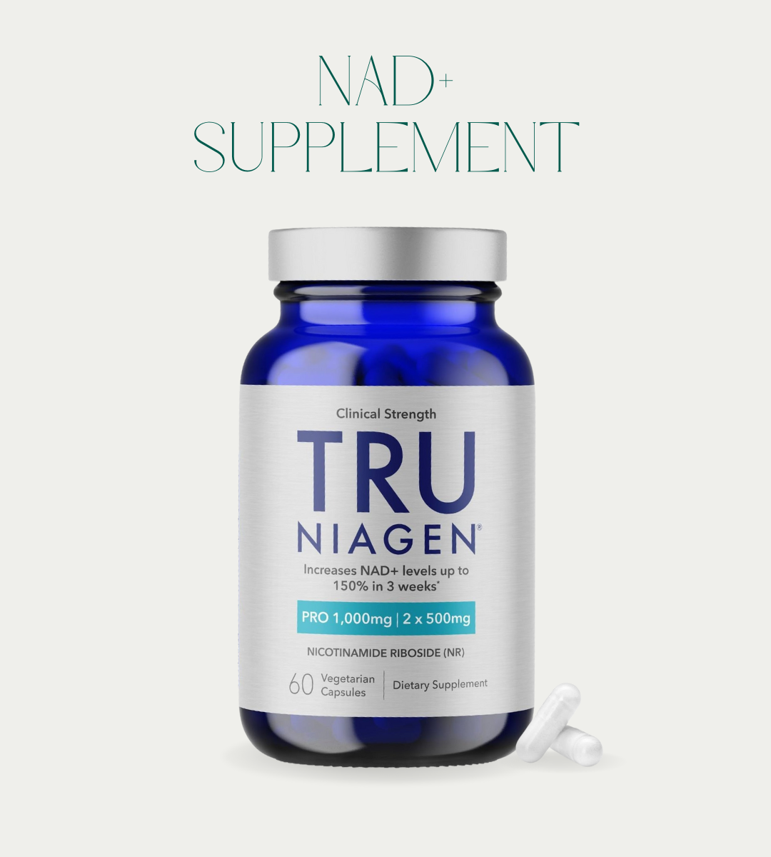 NAD+ Supplement for Anti-Aging, Cellular Energy, and Regeneration | Nicotinamide Riboside (NR)