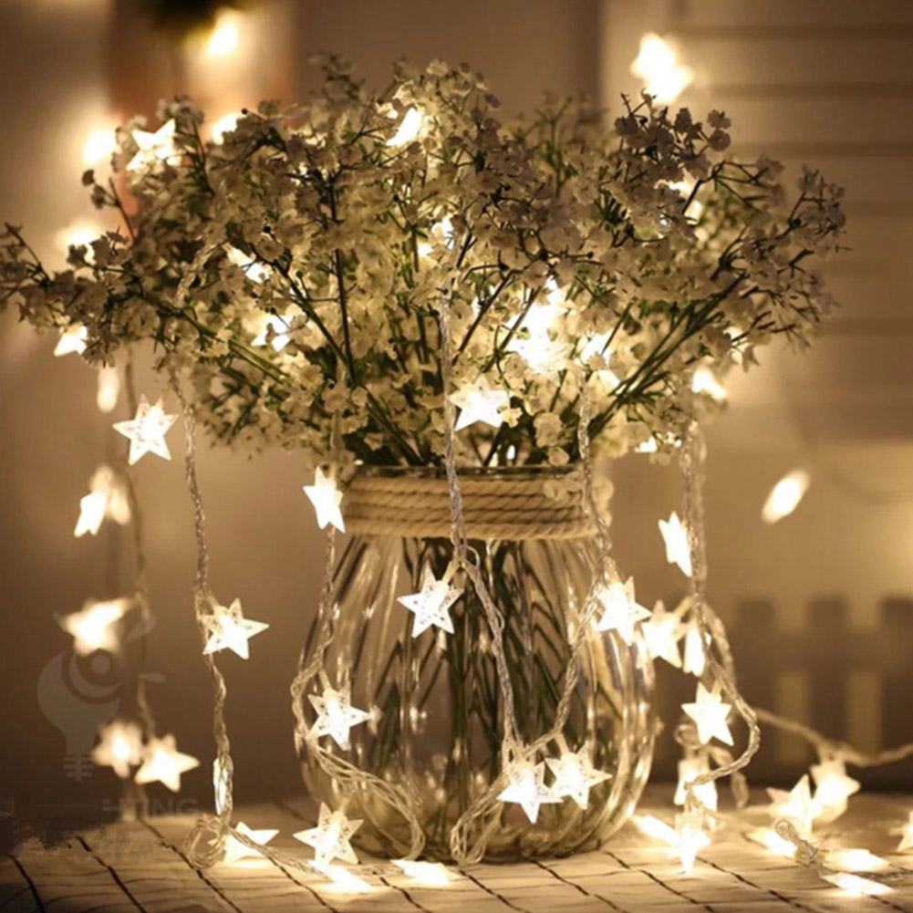 

LED Star Light String Christmas Decoration Flashing Lights, 501 Original