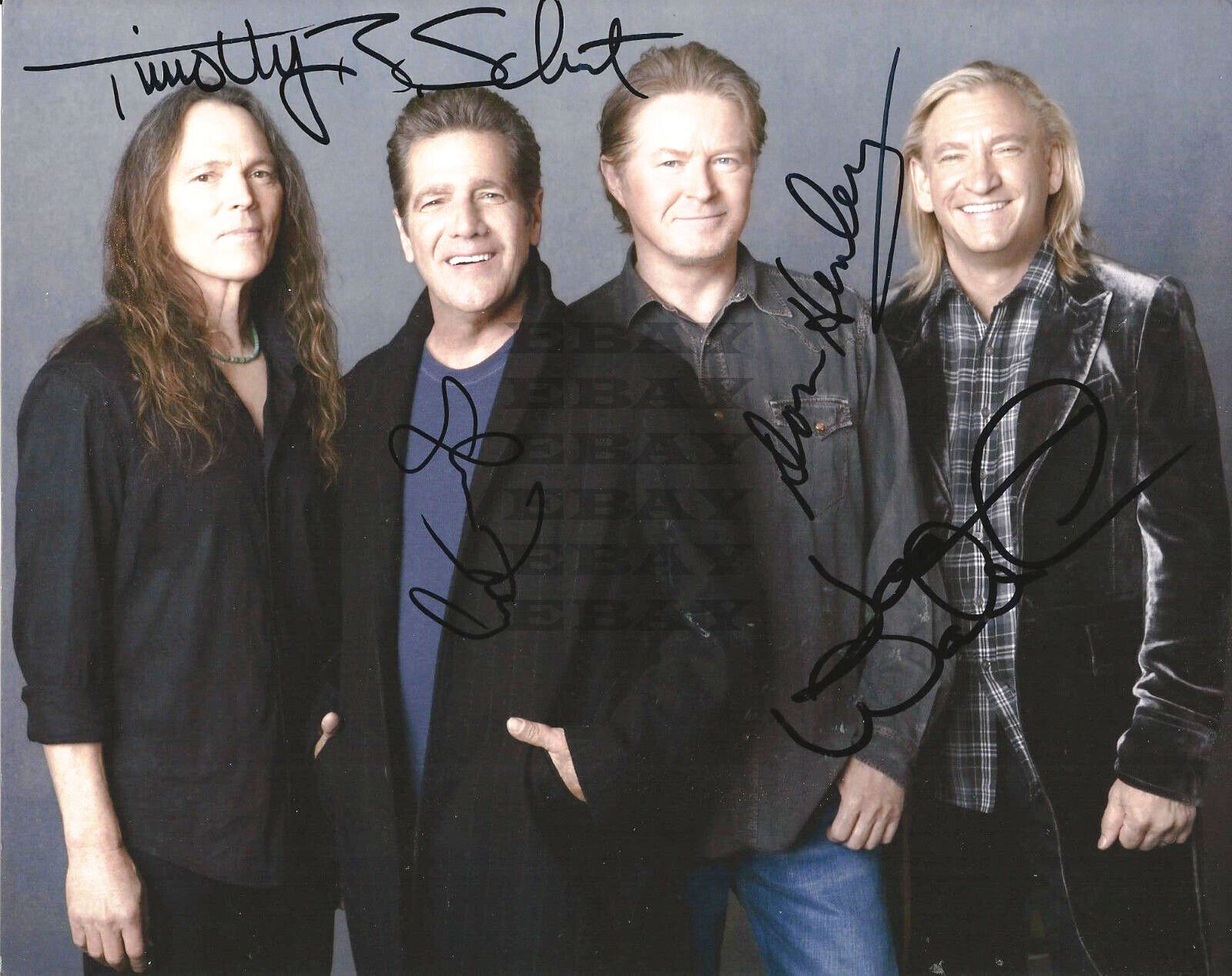 The Eagles Autographed Signed 8x10 Photo Poster painting Reprint