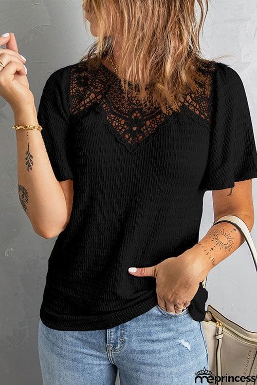 Add A Little Charm Lace Blouse