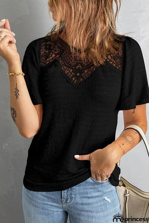 Add A Little Charm Lace Blouse