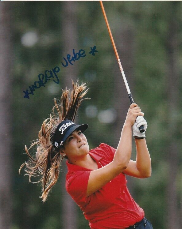 MARIAJO URIBE SIGNED LPGA GOLF 8x10 Photo Poster painting #2 Autograph PROOF