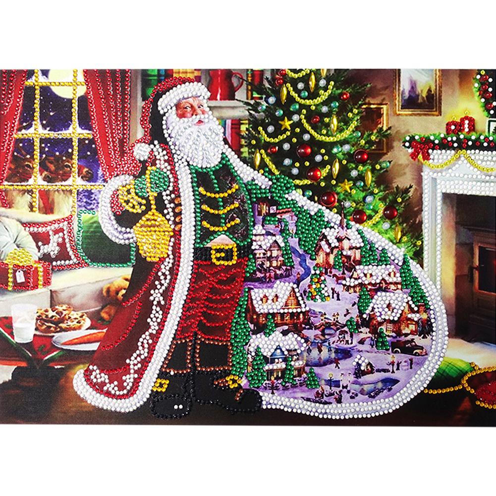

Santa Claus-Special Shaped Diamond Painting-30*40CM, 501 Original
