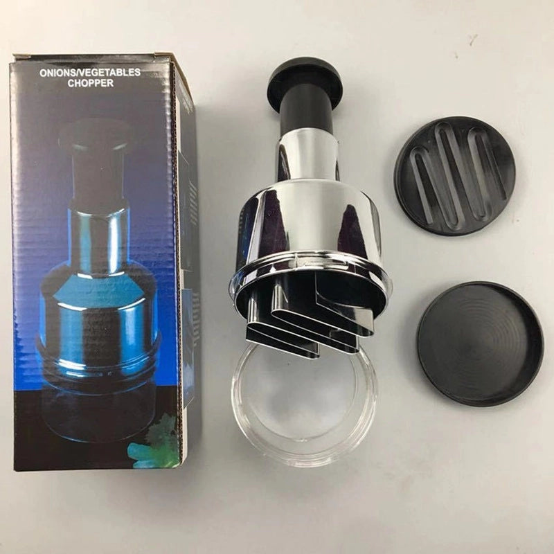 Clap Knife Multi-functional Garlic Cutter Vegetable Cutter Manual Pressing Kitchen Household Stainless Steel Garlic Pounding Machine In Stock