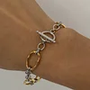 New Stylish Dual Silver Golden Waterproof Bracelet