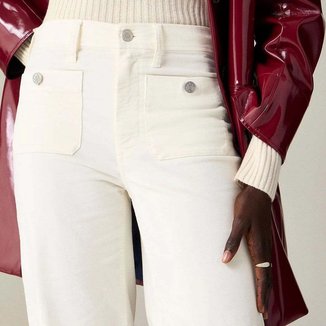 JUDY Tummy Control Sailor Wide Leg Trouser (Buy 2 Free Shipping)