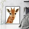 Giraffe - 9CT Partial Beaded Cross Stitch Kit(26x30cm)