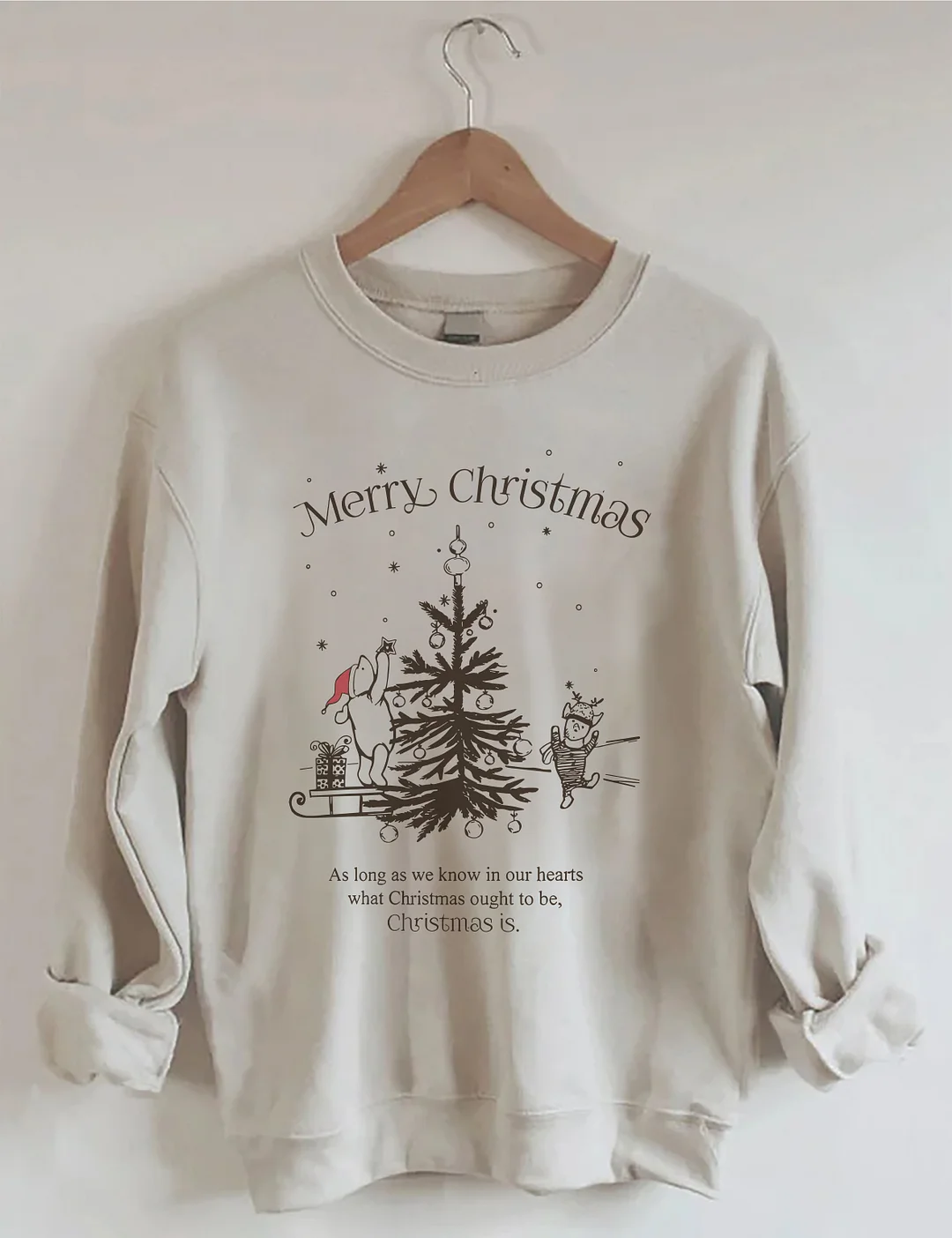 Winnie And Piglet Christmas Sweatshirt