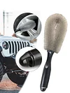Car Wheel Wash Brush Soft Bristle Tire Cleaning Brushes Tools Car Tire Rim Brush