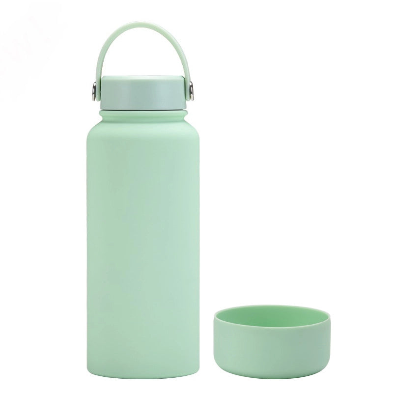 Casual Solid Color Stainless Steel Thermos Cup
