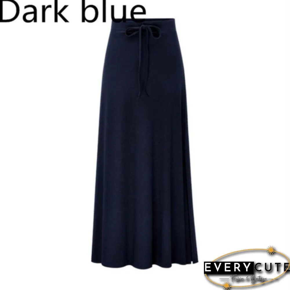 Spring Summer Female Irregular High Waist Plus Size Skirts Womens Fashion Waisted Loose