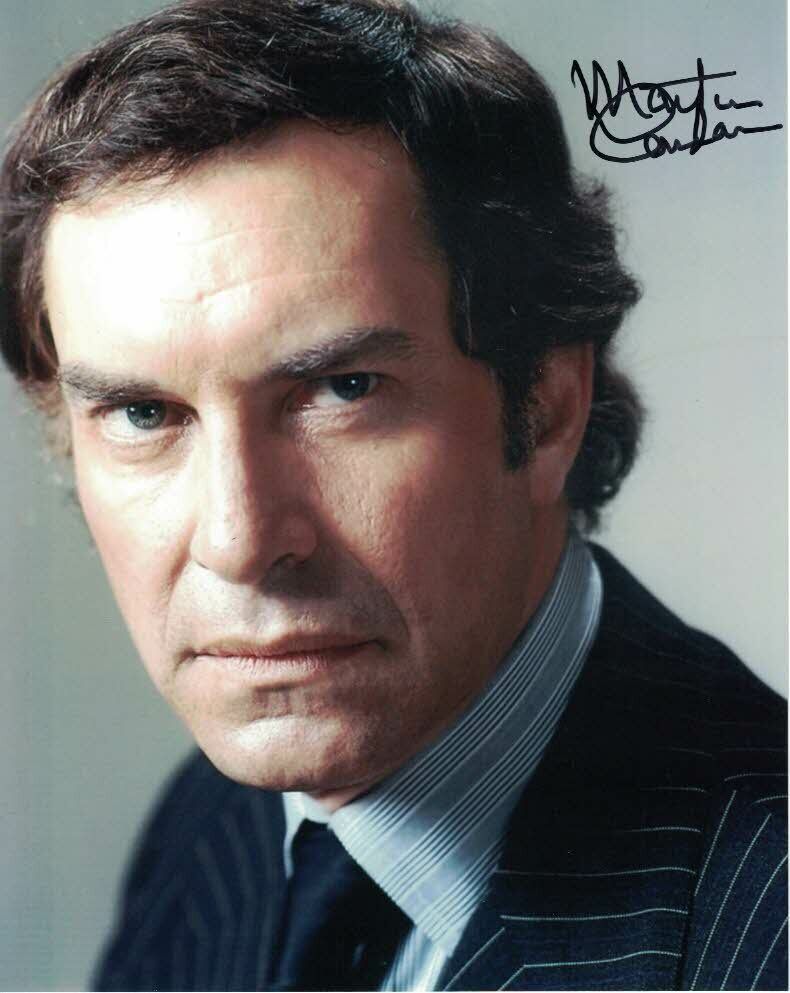 MARTIN LANDAU Koenig in Space 1999 hand signed 10 x 8 Photo Poster painting