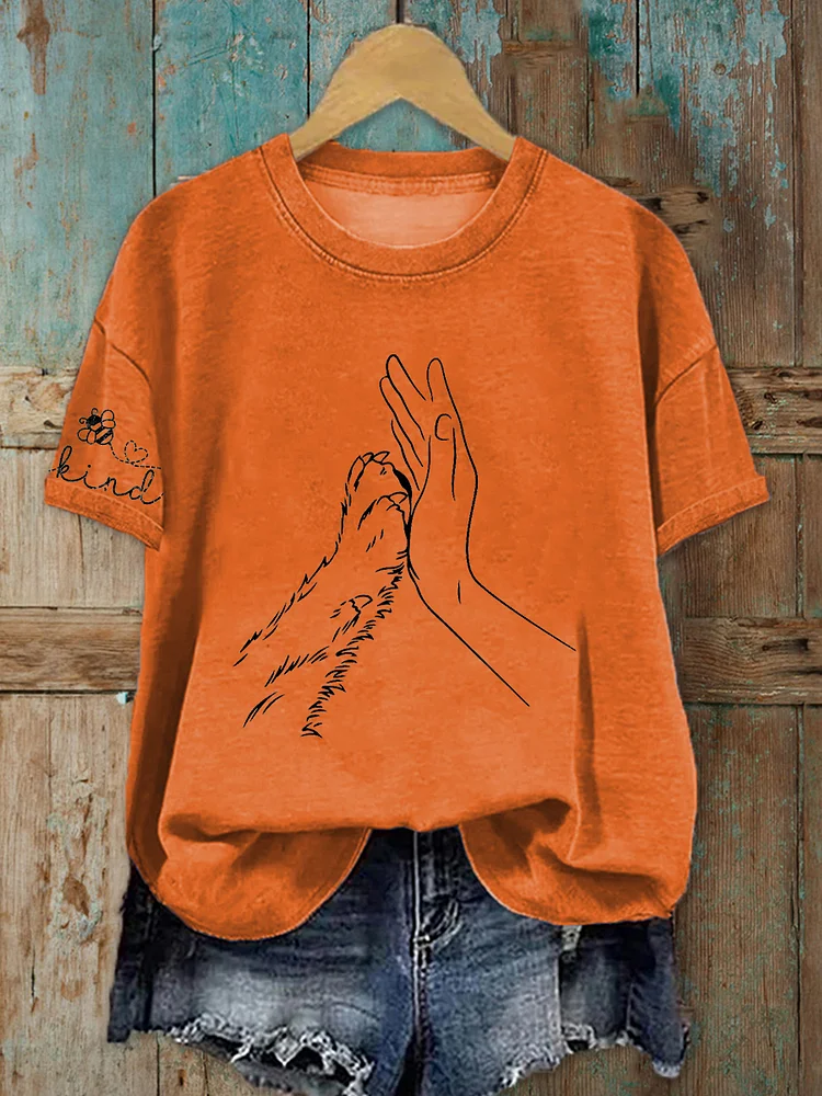 Tier freundliche T-Shirts für Frauen