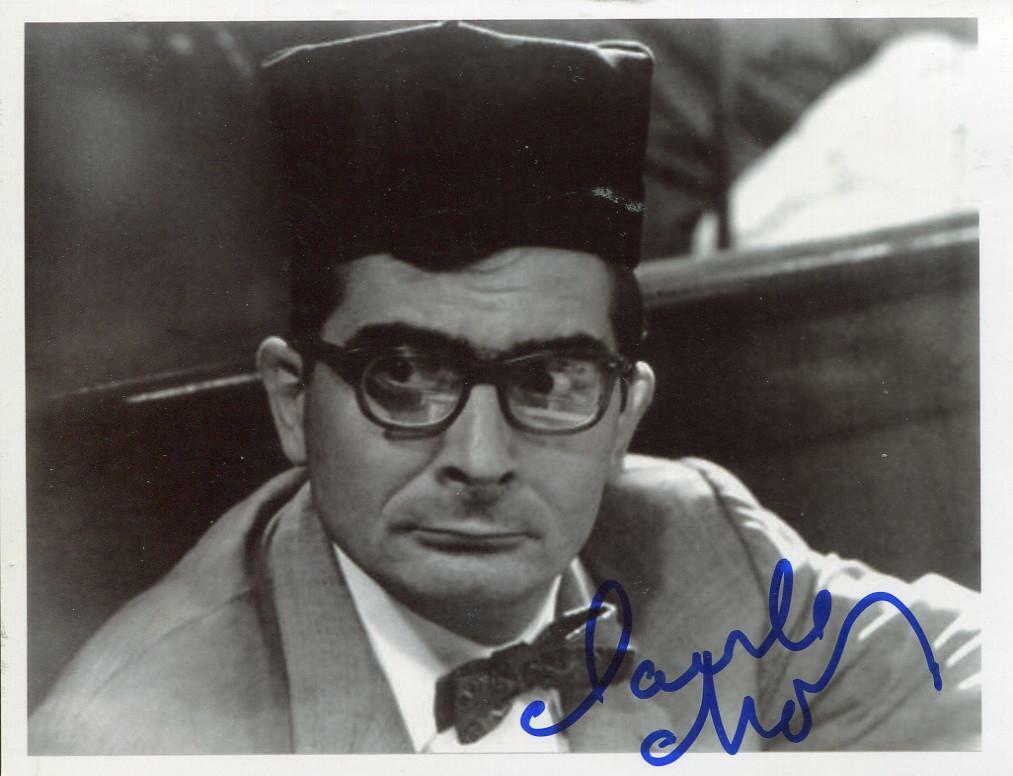 Claude Chabrol (+) FILM DIRECTOR autograph, signed Photo Poster painting