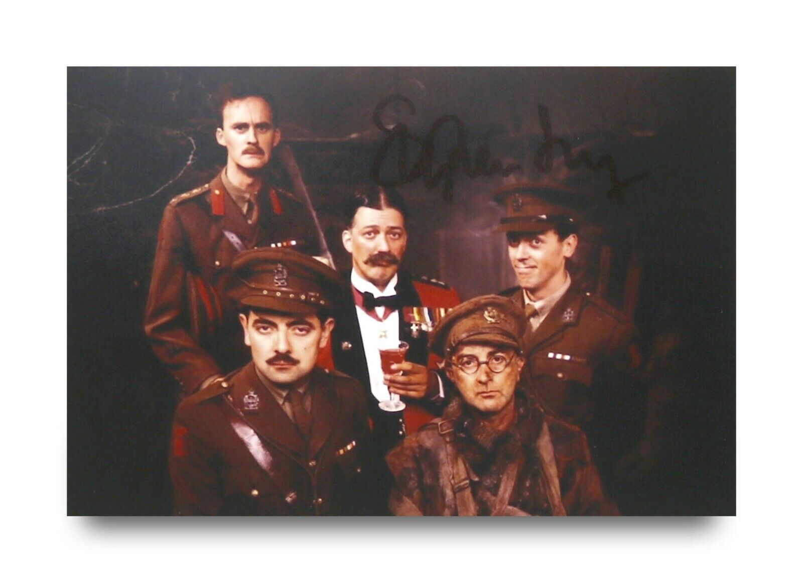 Stephen Fry Signed 6x4 Photo Poster painting Blackadder Jeeves & Wooster Genuine Autograph + COA