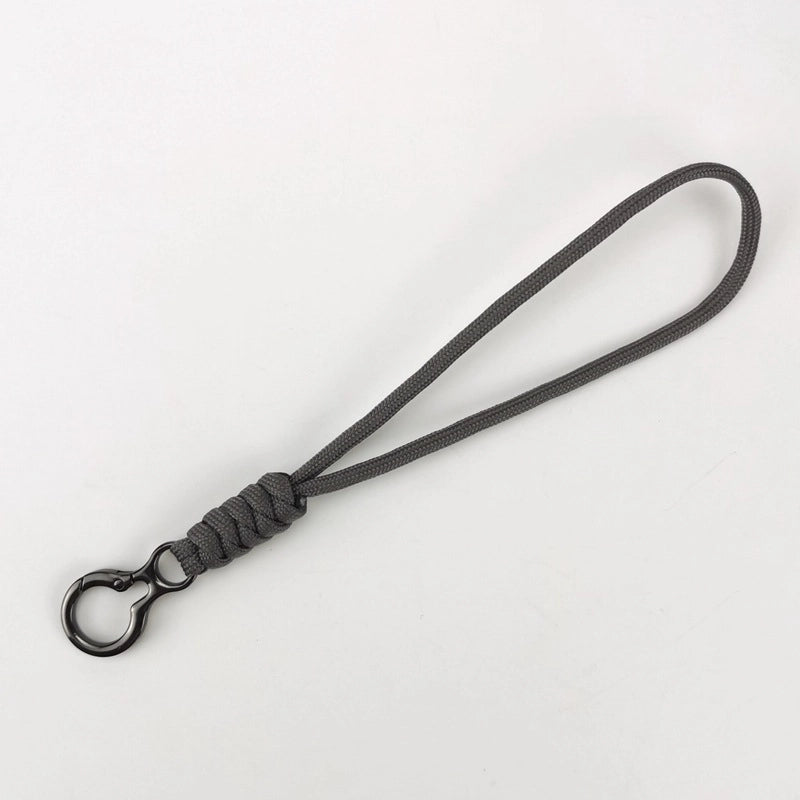 Key Chain 8-character Buckle Hand-woven Umbrella Rope Wrist Lanyard Racket Buckle Anti-loss Rope Car Household Tools Anti-loss