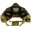 Airsoft Mask 700FPS Impact Resistance Safety Mask Detachable for Training(Black)
