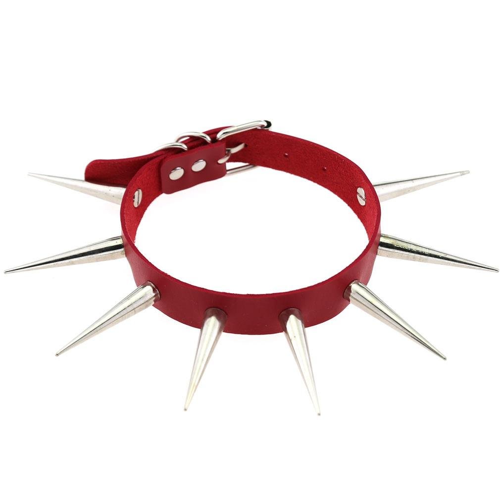 Cappello Punk Flat Top In PU Con Rivetti | Accessorio Unisex Per Discoteca E Feste | Stile Ribelle E Moderno