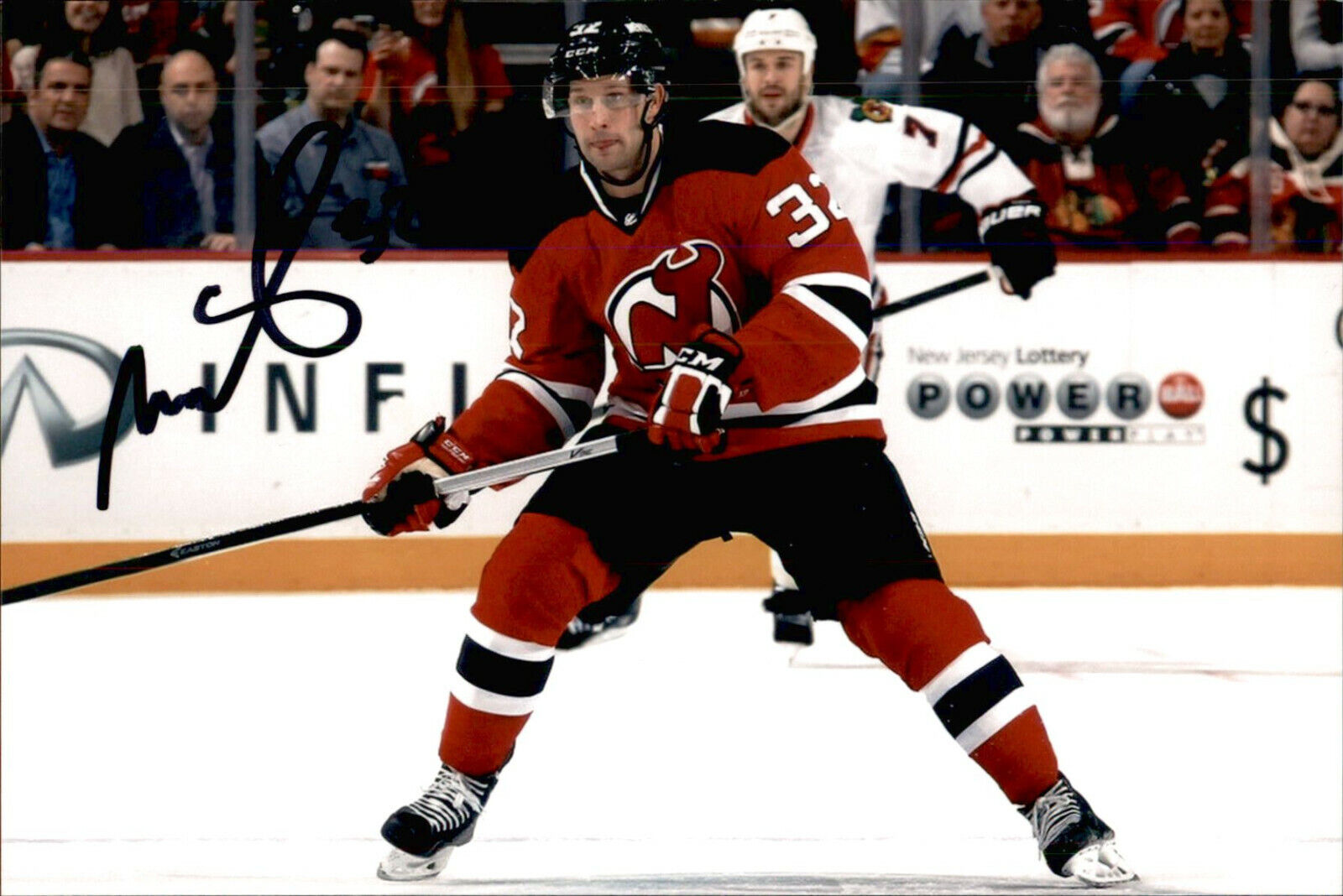 Mike Sislo SIGNED 4x6 Photo Poster painting NEW JERSEY DEVILS #2