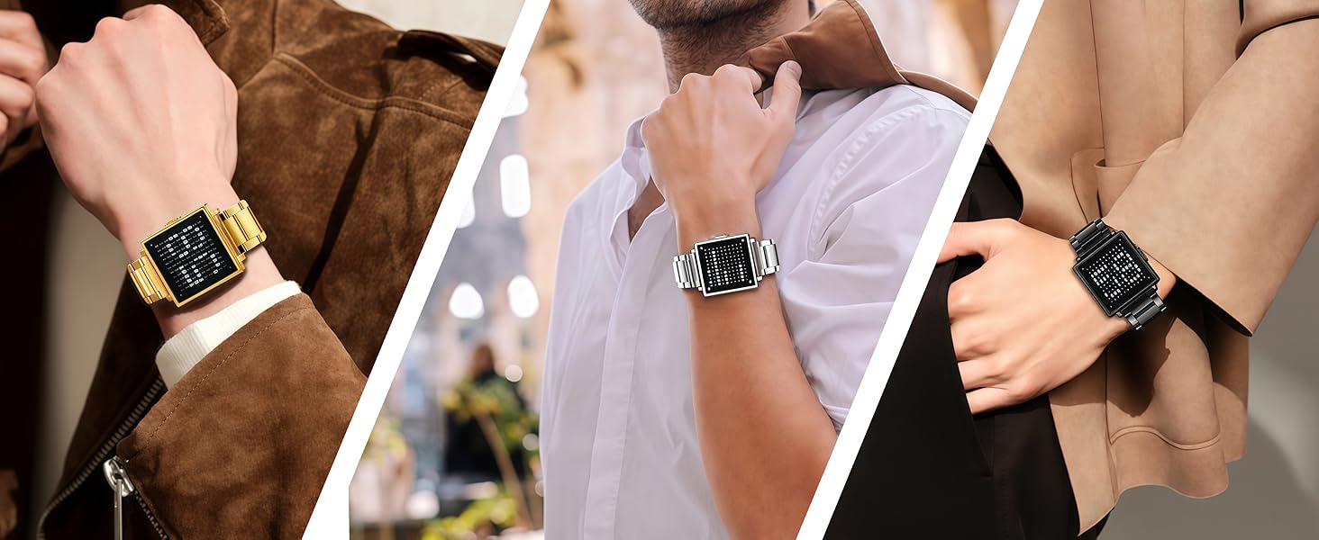 stylish unisex wristwatch