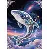 Diamond Painting-DIY Special Shaped Drill Pearl Painting Whale(30x40cm)