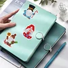 2PCS Christmas Gem Art DIY Craft Kit Diamond Painting Sticker (Xmas Gnome)