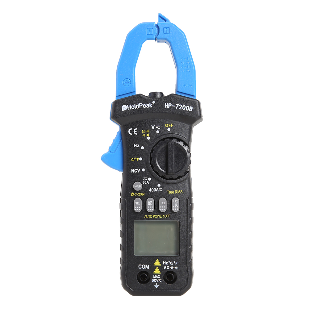 

Hp7200B Digital Clamp Meters Multimeter 6000 Counts Current Voltage Tester, 501 Original