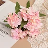 5 Stems Small Hydrangea Artificial Flower Bunch