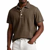  Stylish Denim Polo Shirt for Men - Perfect for Casual and Smart-Casual Outfits by Inlyline