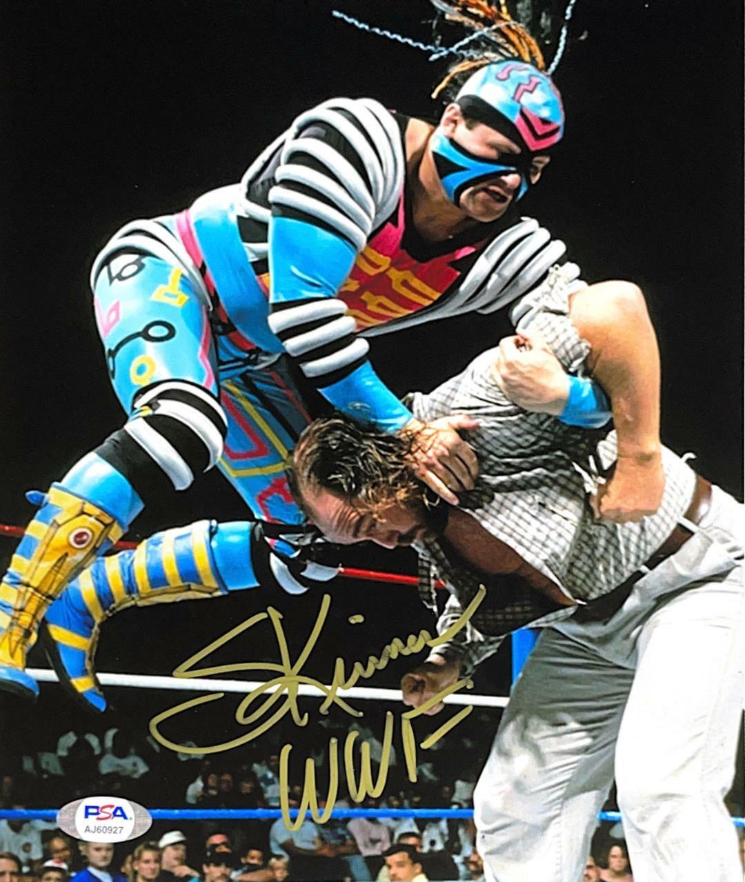 WWE SKINNER AKA STEVE KEIRN HAND SIGNED AUTOGRAPHED 8X10 Photo Poster painting WITH PSA COA 3