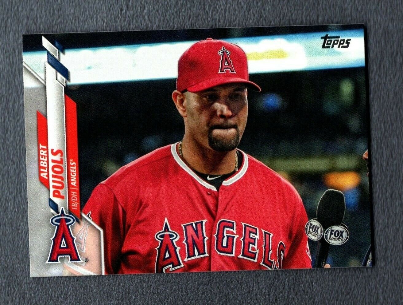 2020 Topps Update Photo Poster painting Variations #U267 Albert Pujols interview A10 004