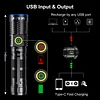 APLOS F30 Zoom Flashlights LED Rechargeable, 3000 Lumens dimmable Flashlight Zoom Torch, EDC Tactical Flash Lights high lumens, Zoomable and infinitely dimmable to Meet All Daily Lighting Needs APLOS Dive Light Official