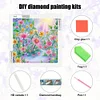 DIY Partial Special Shaped Drill Diamond Painting-Flower