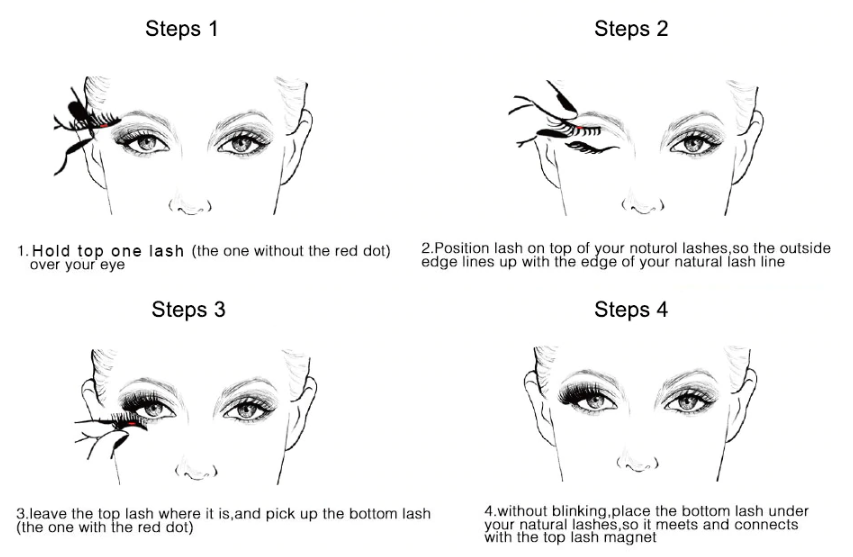 Magnetic Eyelashes, 3D Magnetic Eyelashes