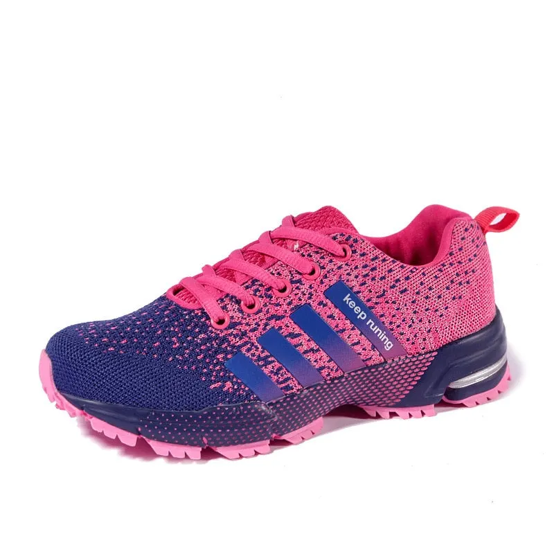 New 2021 Men Running Shoes Breathable Outdoor Sports Shoes Lightweight Sneakers for Women Comfortable Athletic Training Footwear