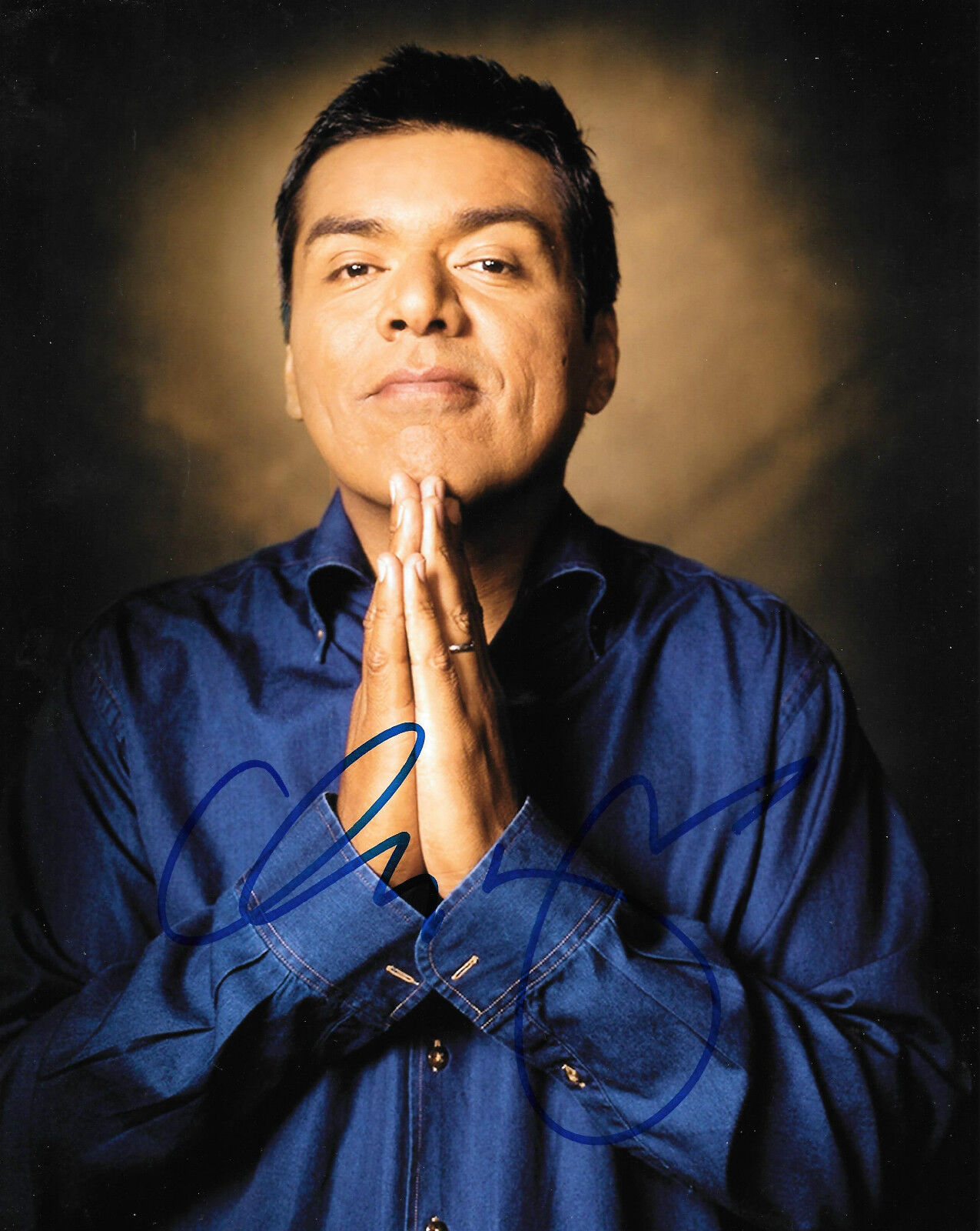 GFA Stand-Up Comedian * GEORGE LOPEZ * Signed 8x10 Photo Poster painting AD5 PROOF COA