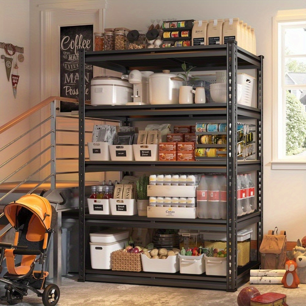 SAKER Adjustable Storage Shelves (5-Shelf)