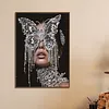 Crystal Butterfly Fringe Mask Special Shaped 5D DIY Partial Drill Diamonds Dots Gem Art Kits 11.81x15.75Inch Diamond Dots Paintings Diamonds Paintings Gem Art for Adults Beginners Home Decor