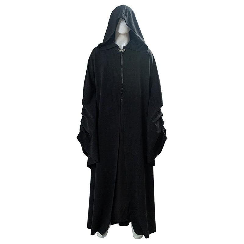 Darth Sidious Sheev Palpatine Black Cosplay Costume