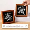 12Pcs DIY Mini Pearl Painting Flower for Home Decor(15x15cm)