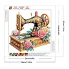 (US Local)4Pack Sewing Machine-Crystal Rhinestone Diamond Painting(30x30cm)
