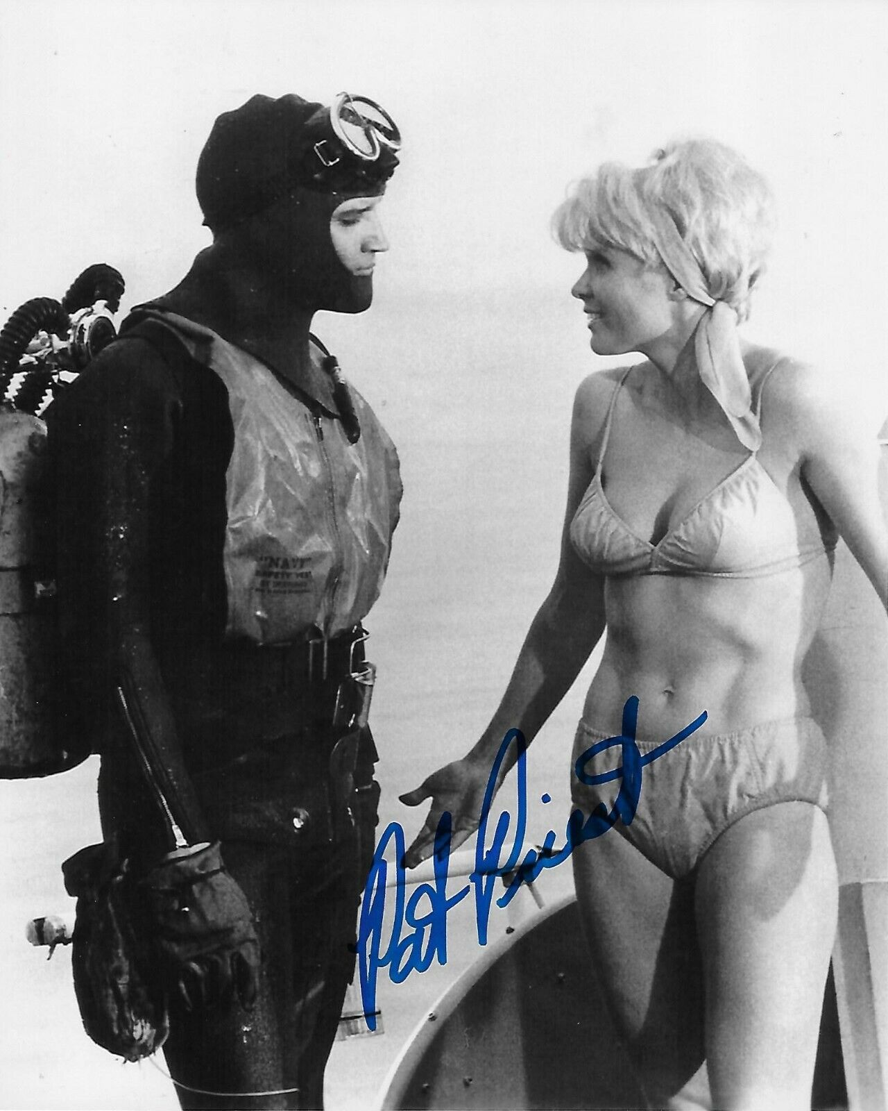 Pat Priest Original Autographed 8X10 Photo Poster painting #9 - The Munsters