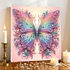 Framed Diamond Painting - Special Shaped - Butterfly (25x25cm)