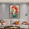 Princess Ariel-11CT Stamped Cross Stitch 50*65cm/19.69*25.59in(Big Size)