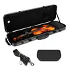 [US Local Warehouse] Carbon Composite Oblong Violin Case for 4/4 Size Shoulder Straps for Outdoor Use