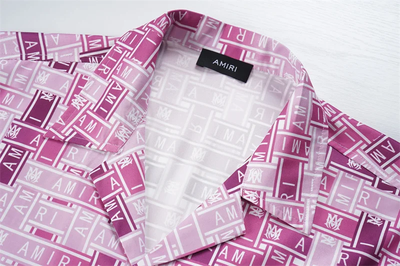 AMIRI 2023SS RHEE STUDIO SILK SHIRT