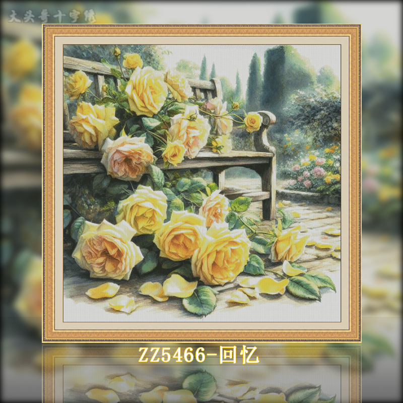 [ZZ5466-Memories]  Painting Fairy Cross Stitch