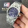 Audemars Piguet Royal Oak Jumbo Extra-Thin Blue Grained Dial 16202BC.OO.1260BC.02 (39mm) Super Clone