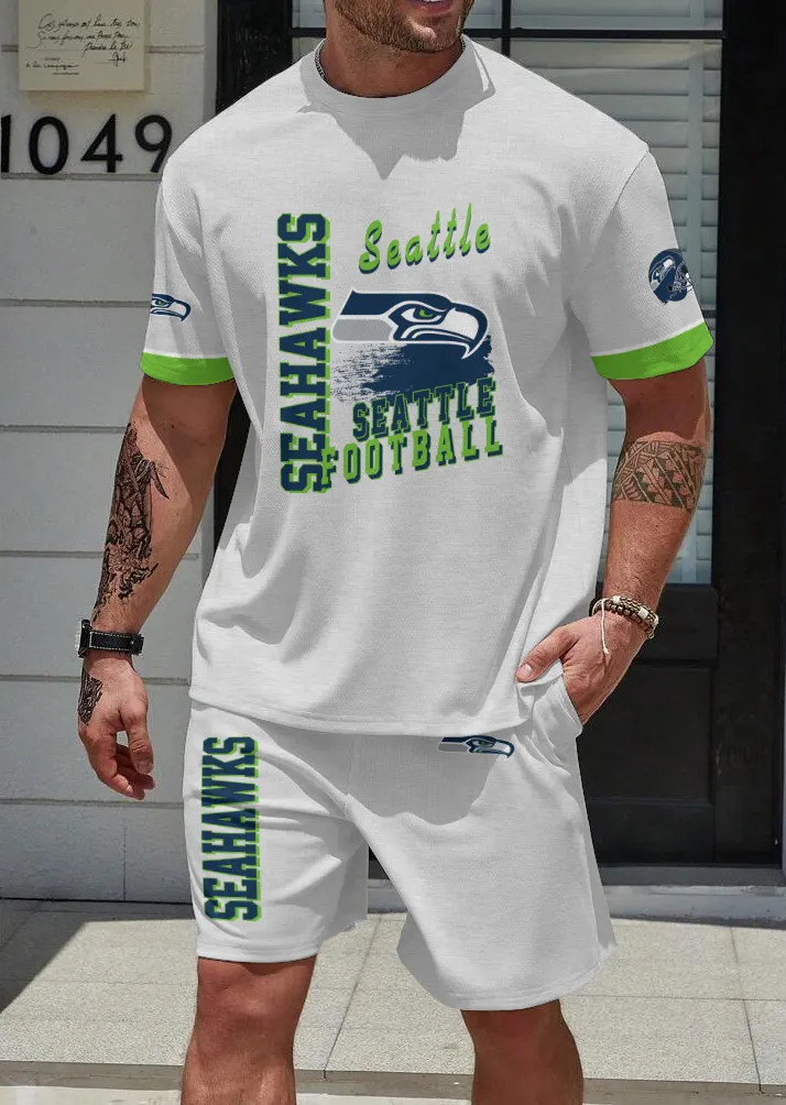 Seattle Seahawks Limited Edition Top And Shorts Two-Piece Suits