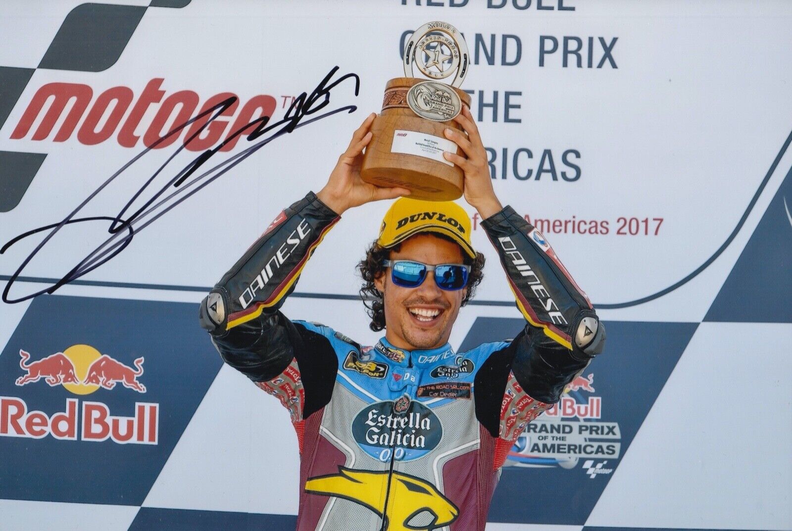 Franco Morbidelli Hand Signed 12x8 Photo Poster painting MotoGP Autograph Marc VDS